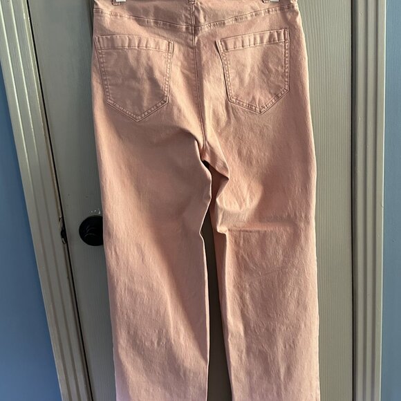 Old Navy High-Waisted Crop Chino Wide Leg Pant Size 6 Tall Two pair LIKE NEW - Picture 8 of 12